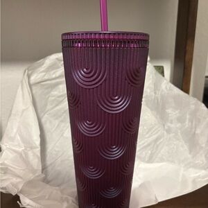 🆕 Starbucks Purple Textured Tumbler, Brand New with Tags!